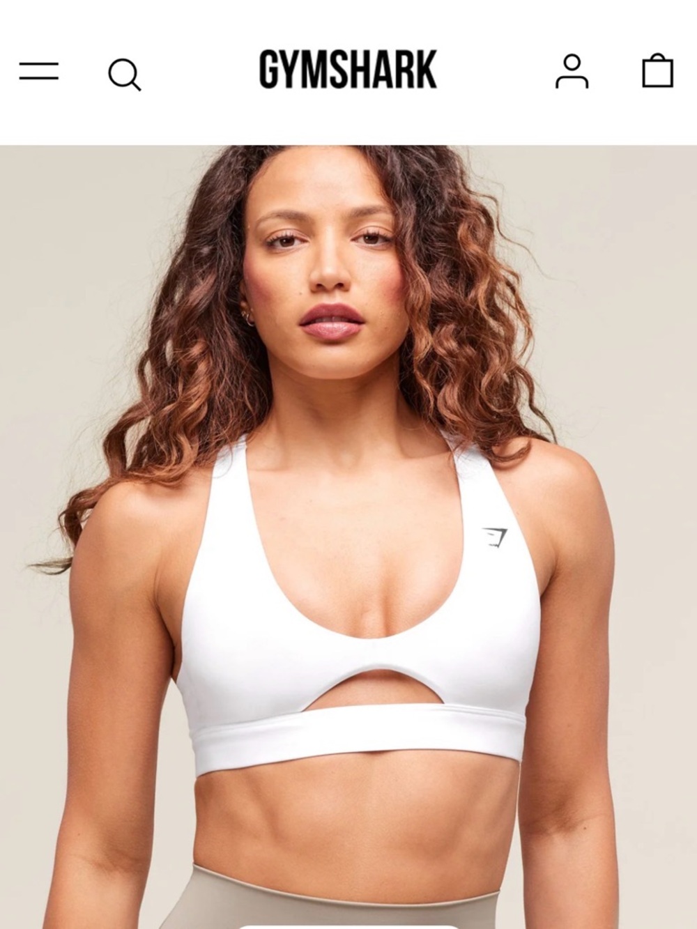 Gymshark Peek a boo  Sports Bra